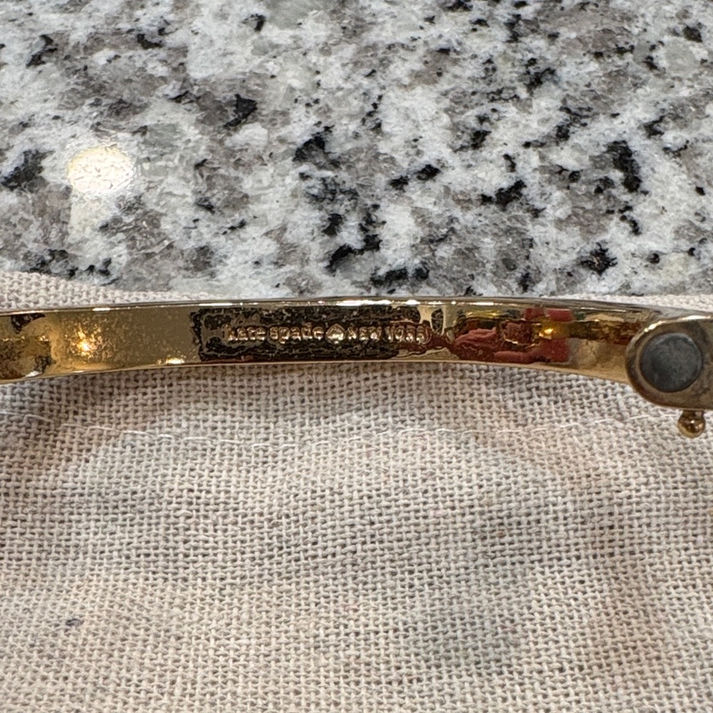 Kate Spade Goreski Looking Glasses Enamel cuff Bracelet - Picture 3 of 4